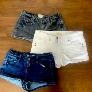 Lot 3 pair - O’Neil Girl’s size 12 Jean shorts